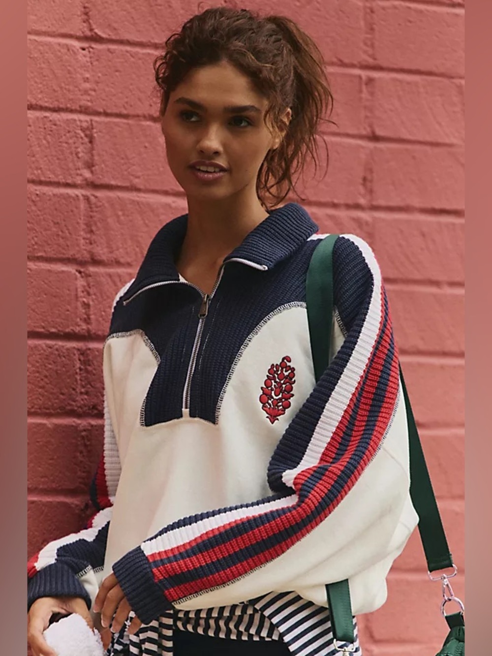 Free People Movement Step It Up Half Zip